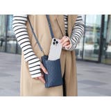 スマホポーチ レディース 本革 | sankyo shokai  | 詳細画像3 