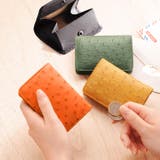 オーストリッチ 小銭入れ コインケース | sankyo shokai  | 詳細画像1 