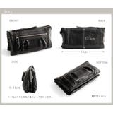 クロコダイル ポシェット 3WAY | sankyo shokai | 詳細画像6