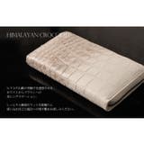 ヒマラヤクロコダイル ラウンドファスナー 長財布 | sankyo shokai  | 詳細画像4 