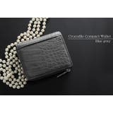 コンパクト 財布 クロコダイル | sankyo shokai  | 詳細画像10 