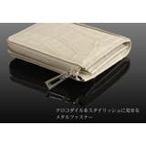コンパクト 財布 クロコダイル | sankyo shokai  | 詳細画像8 