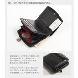クロコダイル 折り財布 マット | sankyo shokai  | 詳細画像3 