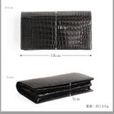 紙幣200枚収納可の日本製 クロコダイル 束入れ | sankyo shokai  | 詳細画像7 