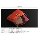 クロコダイル 4way バッグ マット加工 ゴールド金具 / レディース 軽量 | sankyo shokai  | 詳細画像4 