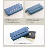 オーストリッチ 長財布 ラウンドファスナー | sankyo shokai | 詳細画像5