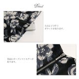 パーティードレス 花柄 フラワープリント | sankyo shokai  | 詳細画像4 