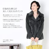 ラビットファー付ジャケット レディース 秋 | sankyo shokai  | 詳細画像5 