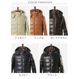 レザー ダウン ジャケット | sankyo shokai  | 詳細画像2 