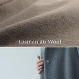 日本製 ロングコート タスマニアリバーウール | sankyo shokai  | 詳細画像3 