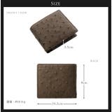 フルポイント オーストリッチ 二つ折り財布 | sankyo shokai  | 詳細画像11 
