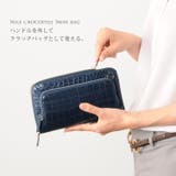 クロコダイル ショルダーバッグ レディース | sankyo shokai  | 詳細画像15 