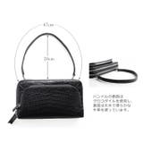クロコダイル ショルダーバッグ レディース | sankyo shokai  | 詳細画像10 