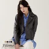 ライダースジャケット 本革 レディース | sankyo shokai  | 詳細画像1 