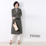 Filomo チェスターコート レディース | sankyo shokai  | 詳細画像12 