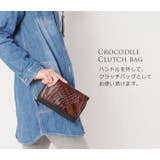 お財布バッグ 2WAY クロコダイル | sankyo shokai | 詳細画像2