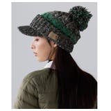 ニット帽 レディース ポンポン | sankyo shokai  | 詳細画像2 