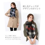 Filomo ウール チェック柄 大判ストール | sankyo shokai | 詳細画像7