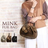 ミンク ファーバッグ ポンポン | sankyo shokai  | 詳細画像1 