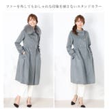 カシミヤ ロング コート | sankyo shokai | 詳細画像2