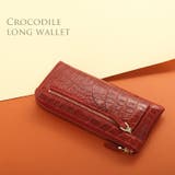 クロコダイル 長財布 レディース | sankyo shokai  | 詳細画像9 