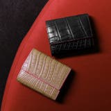 ミニ財布 クロコダイル マット | sankyo shokai | 詳細画像6