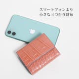 ミニ財布 クロコダイル マット | sankyo shokai | 詳細画像5
