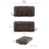 本革 ラウンドファスナー 長財布 | sankyo shokai  | 詳細画像9 