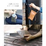 スマホポーチ 本革 レディース | sankyo shokai  | 詳細画像10 