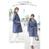 ラップコート ストレッチ素材 レディース | sankyo shokai | 詳細画像4
