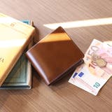 二つ折り財布 メンズ コードバン | sankyo shokai | 詳細画像6