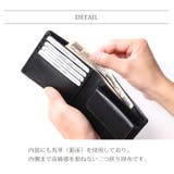 二つ折り財布 メンズ コードバン | sankyo shokai | 詳細画像9