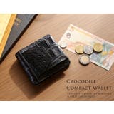 クロコダイル ミニ財布 レディース | sankyo shokai | 詳細画像9