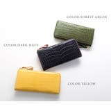 クロコダイル 長財布 レディース | sankyo shokai  | 詳細画像8 