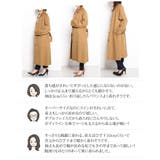 ステンカラーコート オーバーサイズ コート | sankyo shokai  | 詳細画像17 