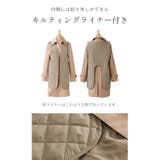 トレンチ コート ロング丈 | sankyo shokai | 詳細画像9