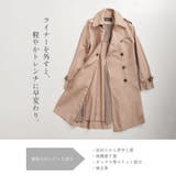 トレンチ コート ロング丈 | sankyo shokai | 詳細画像10