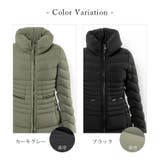 ストレッチ ダウンコート レディース | sankyo shokai  | 詳細画像15 