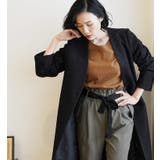 ノーカラー コート レディース | sankyo shokai  | 詳細画像8 