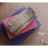 長財布 レディース パイソン | sankyo shokai  | 詳細画像6 