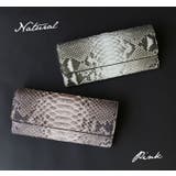 長財布 レディース パイソン | sankyo shokai  | 詳細画像15 