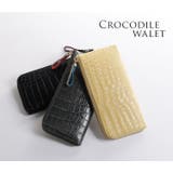クロコダイル 長財布 レディース | sankyo shokai  | 詳細画像12 