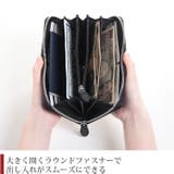 クロコダイル ホーンバック ラウンドファスナー | sankyo shokai  | 詳細画像5 