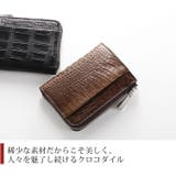 レディース ミニ財布 クロコダイル | sankyo shokai | 詳細画像2