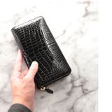 クロコダイル 長財布 ラウンドファスナー | sankyo shokai  | 詳細画像11 