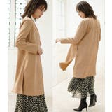 ノーカラー コート アウター | sankyo shokai  | 詳細画像5 