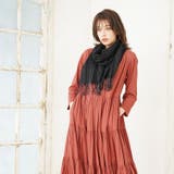 カシミヤ100% ストライプ マフラー | sankyo shokai | 詳細画像5