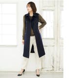 ロングベスト レディース 秋 | sankyo shokai | 詳細画像3