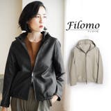 レザー パーカー レディース | sankyo shokai  | 詳細画像1 