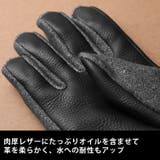 ダウンファブリック オイルレザー メンズ | sankyo shokai | 詳細画像11